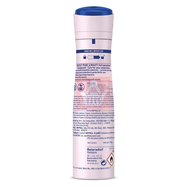 Nivea Pearl & Beauty Deodorant spray - 150ML