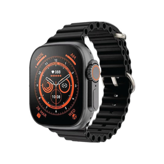 🔥 T900 Ultra 2 Smartwatch – Black | Premium Look, Smart Life ⌚