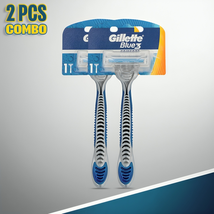 Blue 3 Comfort Razor Single