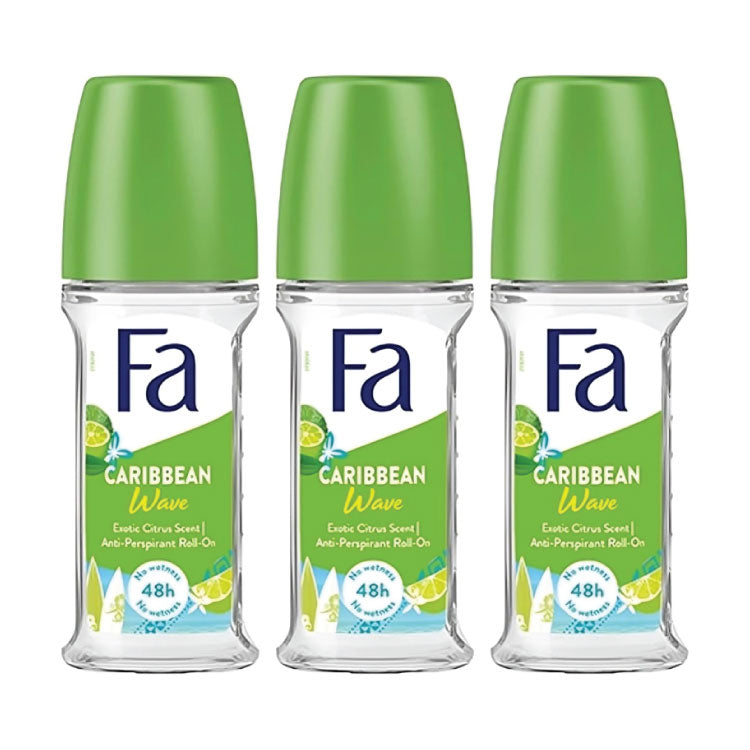 Fa Caribbean Lemon Anti-Perspirant Roll On,50ml