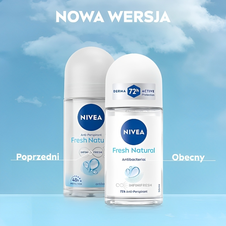 Nivea Roll On Fresh Natural 50ml