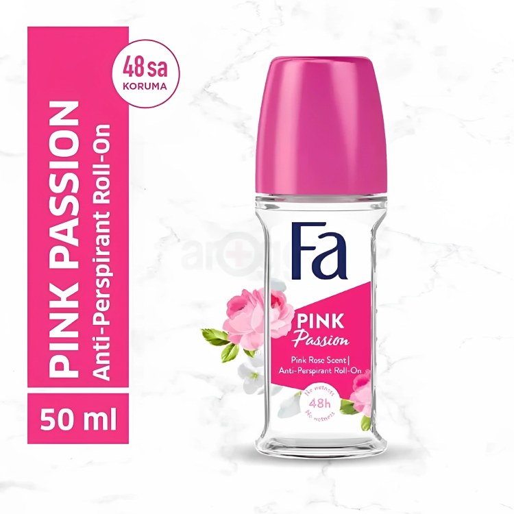 Fa Deodorant Roll-On Pink Passion Floral Fragrance Deodorants And Anti perspirants