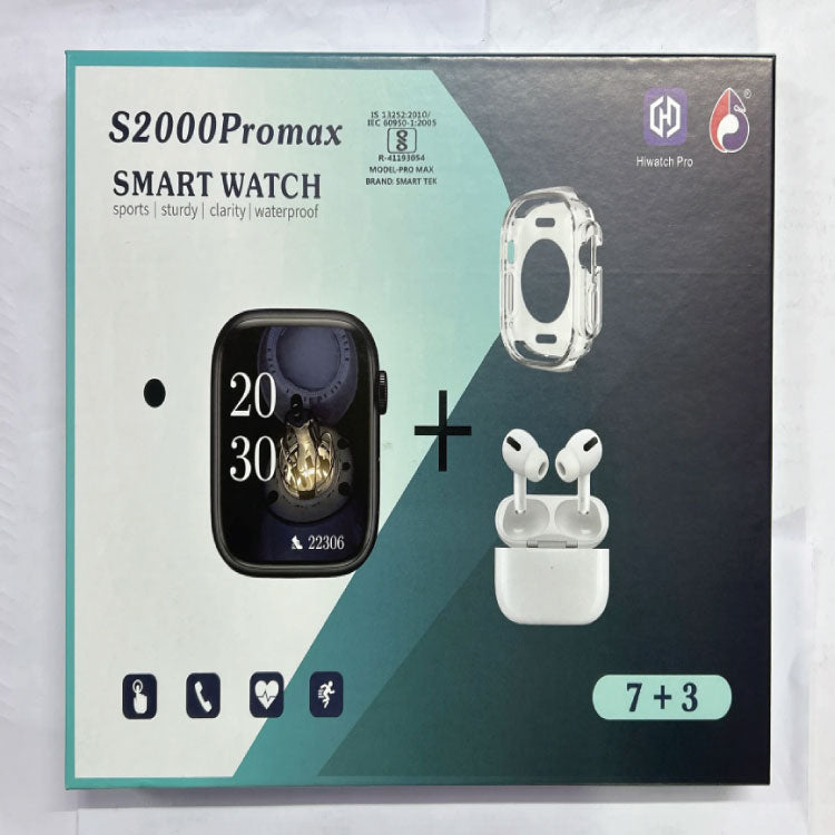 S2000 Pro Max Smart Watch 7-in-3 Edition