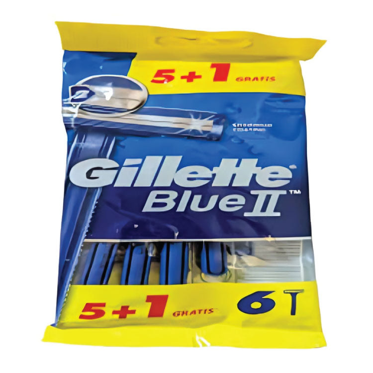 Blue 2 Razor ( 6pcs) Combo