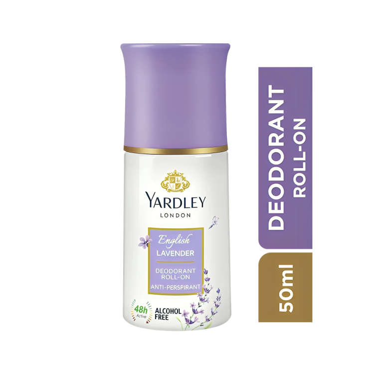 Yardley English Lavender Deodorant Roll On, 50 ml