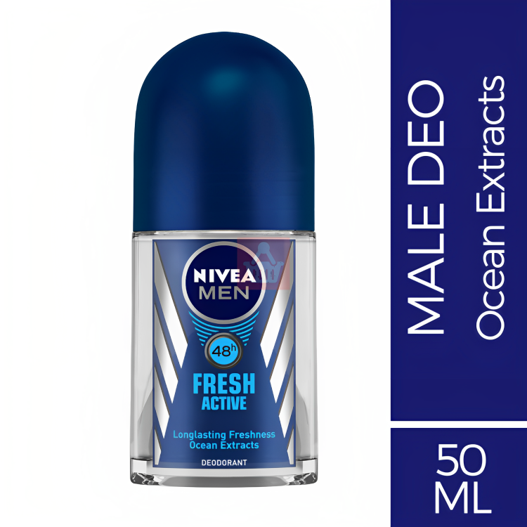 Nivea Men Roll On Fresh Active Deodorant 50 ml