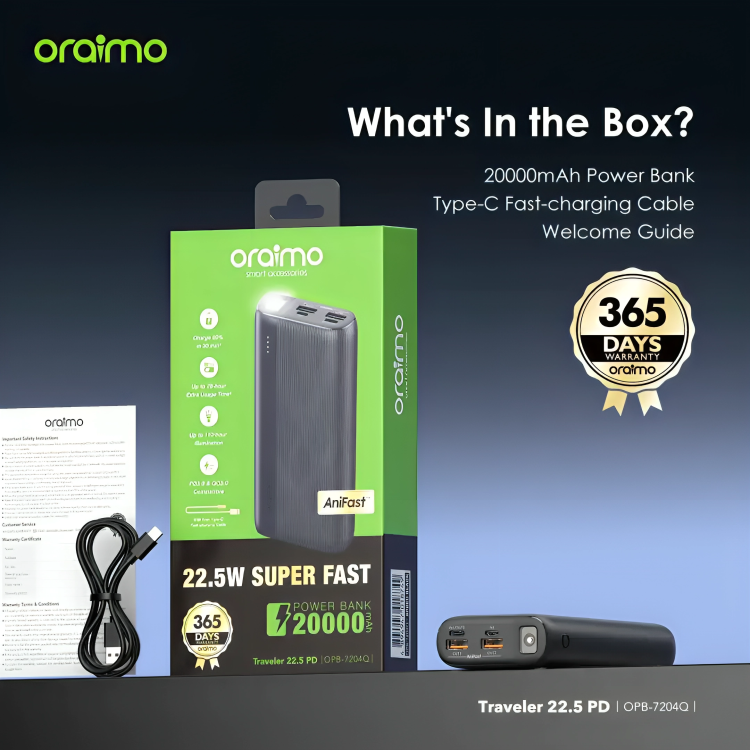 Oarimon POWER BANK 20000 mAh