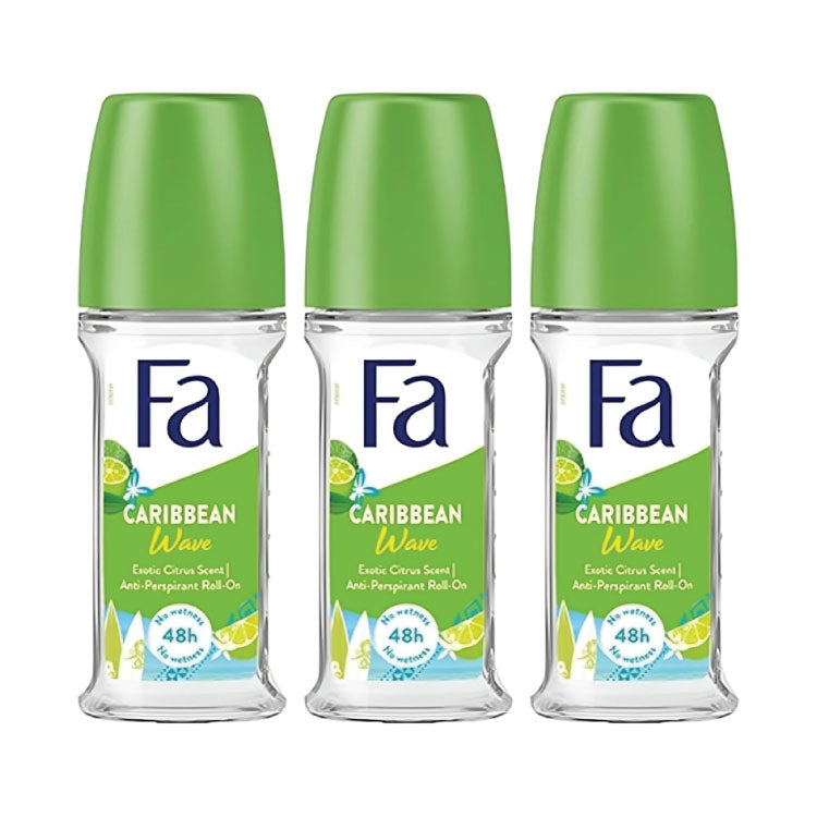 Fa Caribbean Lemon Anti-Perspirant Roll On,50ml