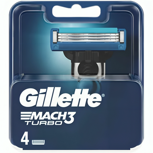 Gillette Mach3 Base Cartridge – Pack of 4