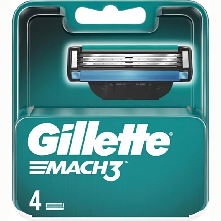Gillette Mach3 Base Cartridge – Pack of 4