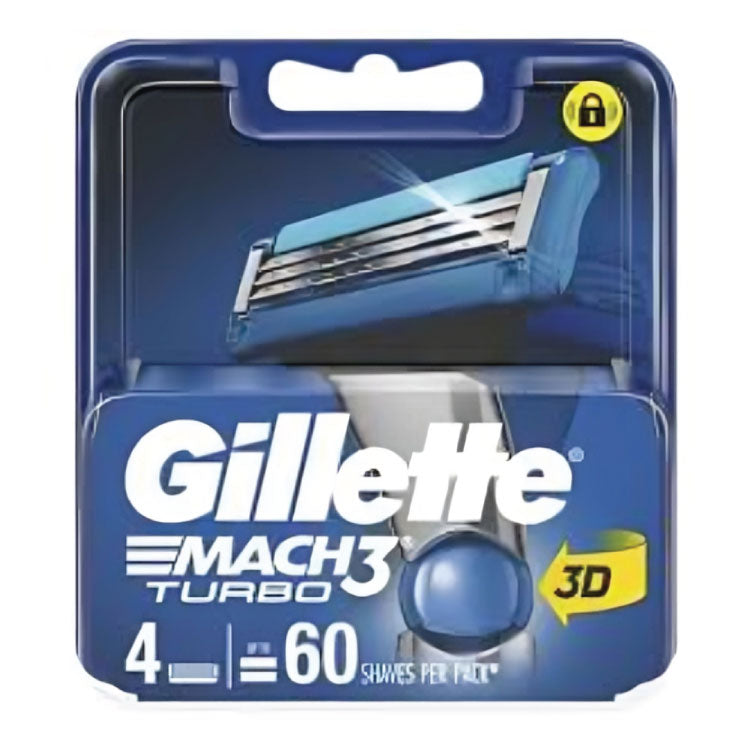 Gillette Mach3 Base Cartridge – Pack of 4