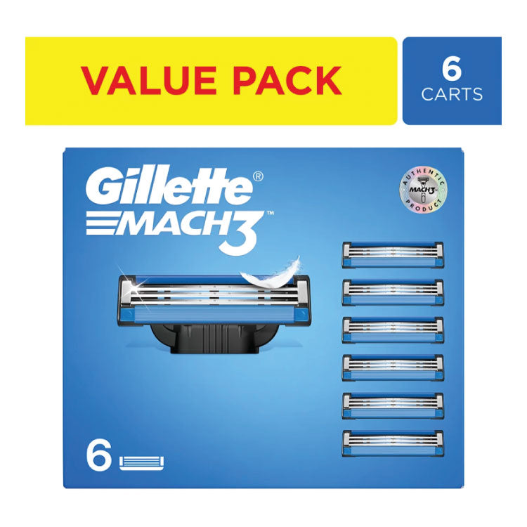 Gillette Mach3 Turbo Razor Cartridge – Pack of 2