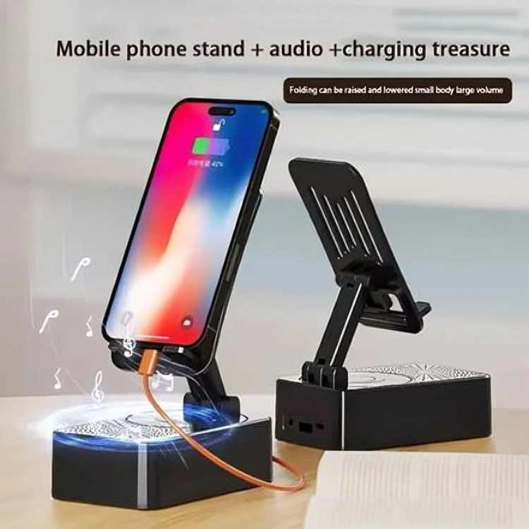 3 in 1 Mobail Phone Bracket BT Speaker Power Bank
