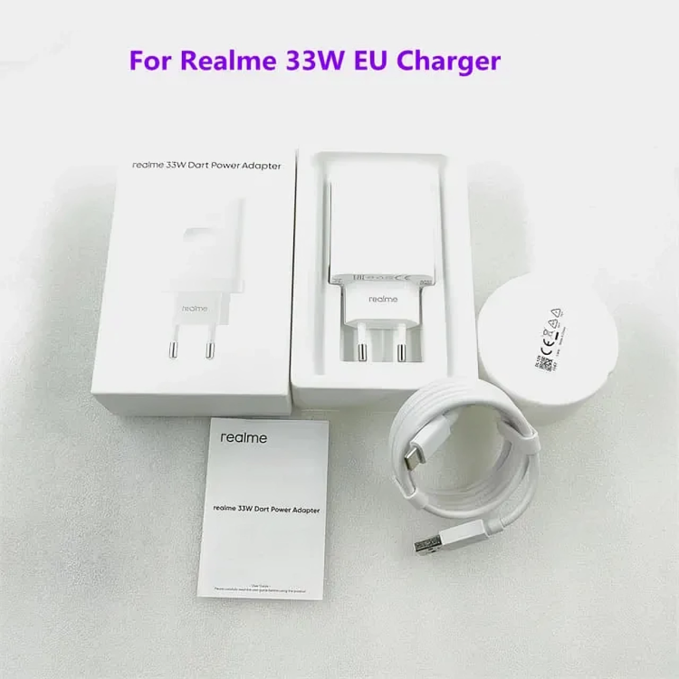 Realme 33W SUPERVOOC Flash Fast Charger – Ultra-Speed Power, Anytime!