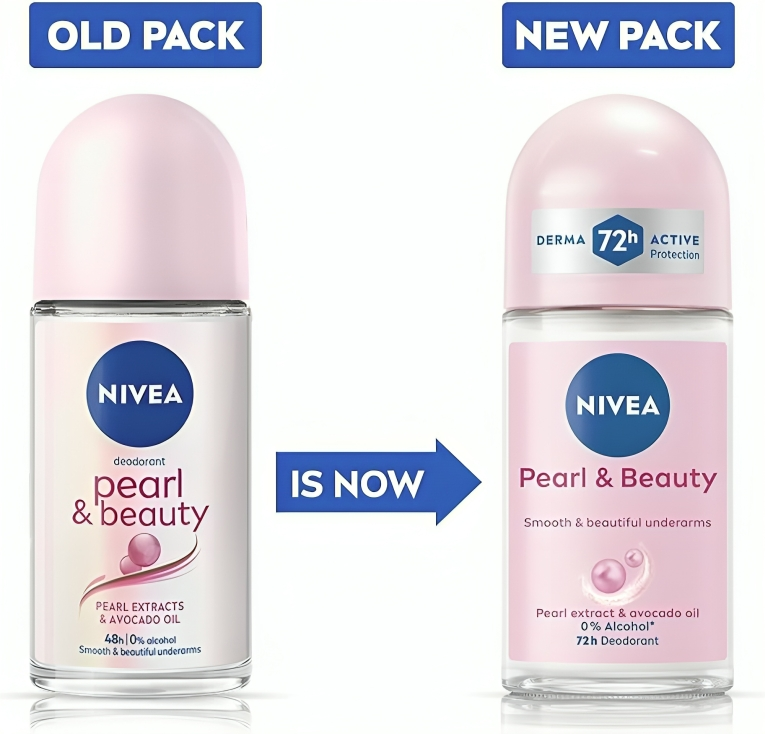NIVEA Female Roll On Pearl & Beauty (50ml)