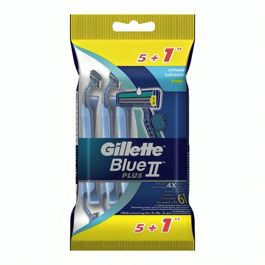 Blue 2 Razor ( 6pcs) Combo