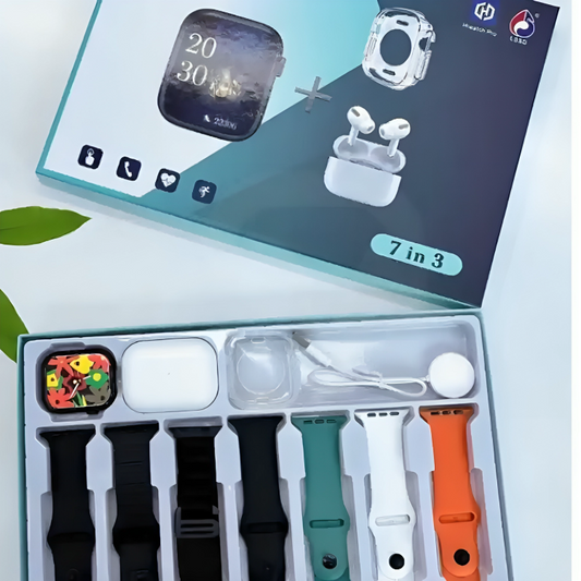 S2000 Pro Max Smart Watch 7-in-3 Edition