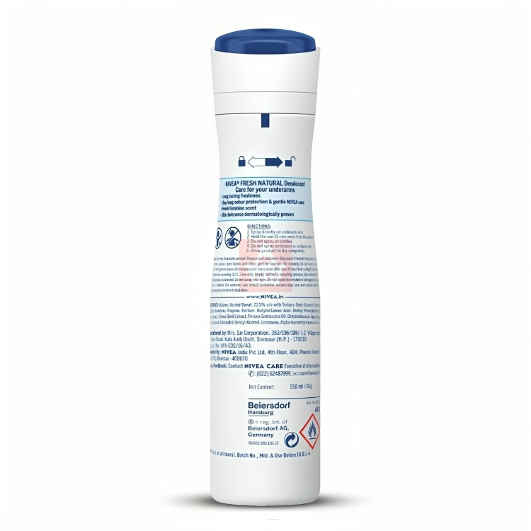 International Products Nivea Deodorant Fresh Natural 150 ml