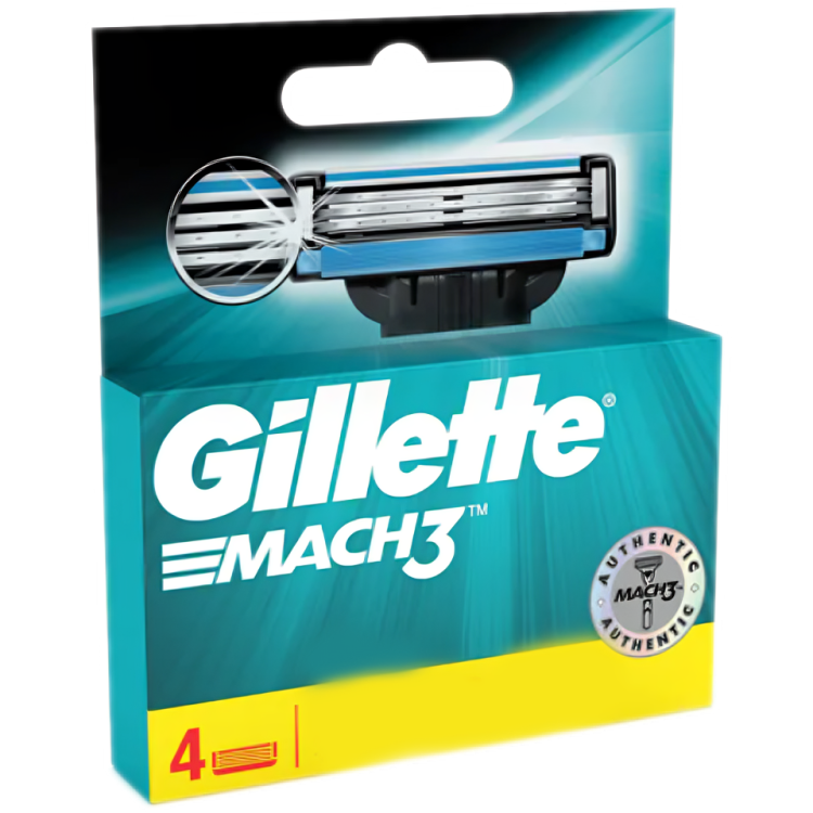 Gillette Mach3 Base Cartridge – Pack of 2