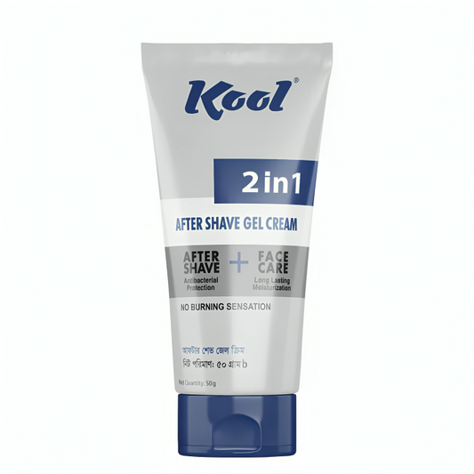 Kool 2 in 1 After Shave Gel Cream 50 gm
