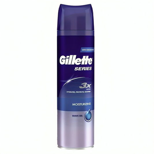 Original Imported, Gillette Series moisturizing, 3X saving gel 200ml (195 gm)