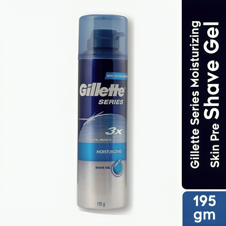 Original Imported, Gillette Series Sensitive, 3X saving gel 200ml (195 gm)