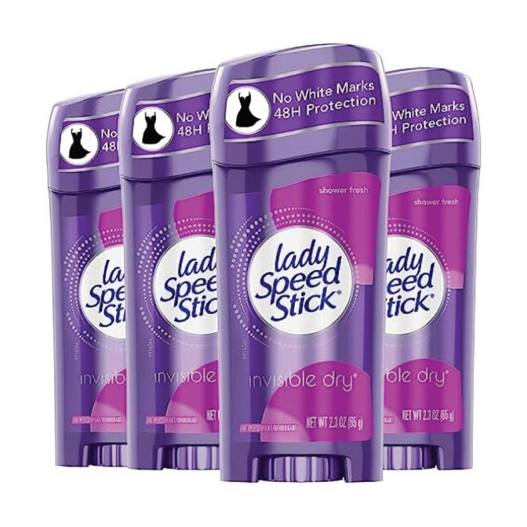 65 gm Lady speed stick shower fresh invisible dry power deodorant International USA product used for female