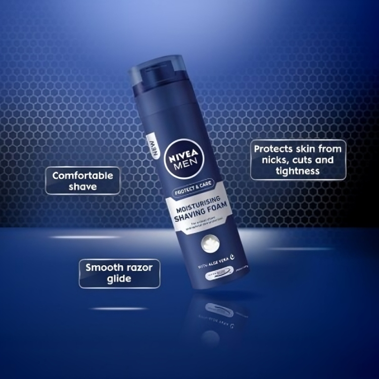 NIVEA MEN Protect & Care Shaving Foam - 200ml