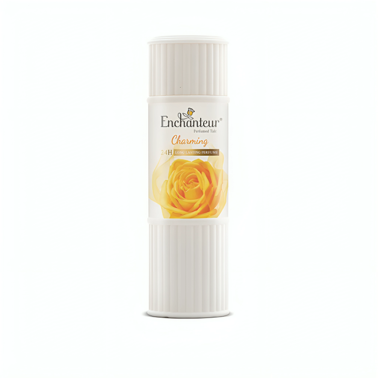 Enchanteur Charming Perfumed Talc 125g – 24H Long-Lasting Fragrance