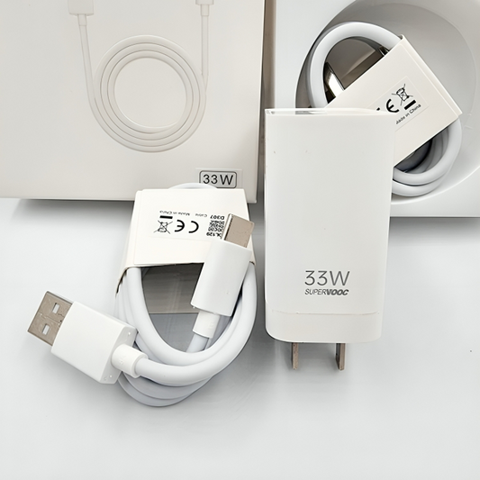 Realme 33W SUPERVOOC Flash Fast Charger – Ultra-Speed Power, Anytime!