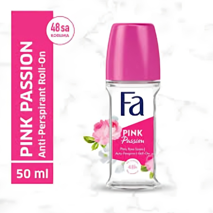 Fa Pink Passion Roll On For Women,50 mL