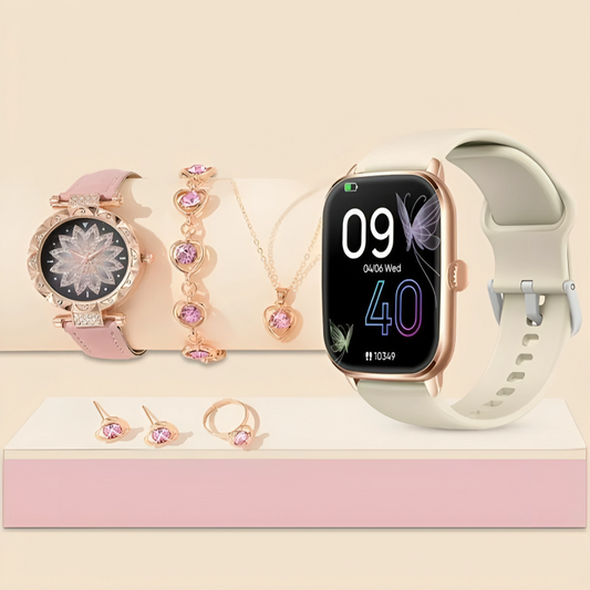 ⌚💎 A89 Plus Smart Watch with Analog Combo