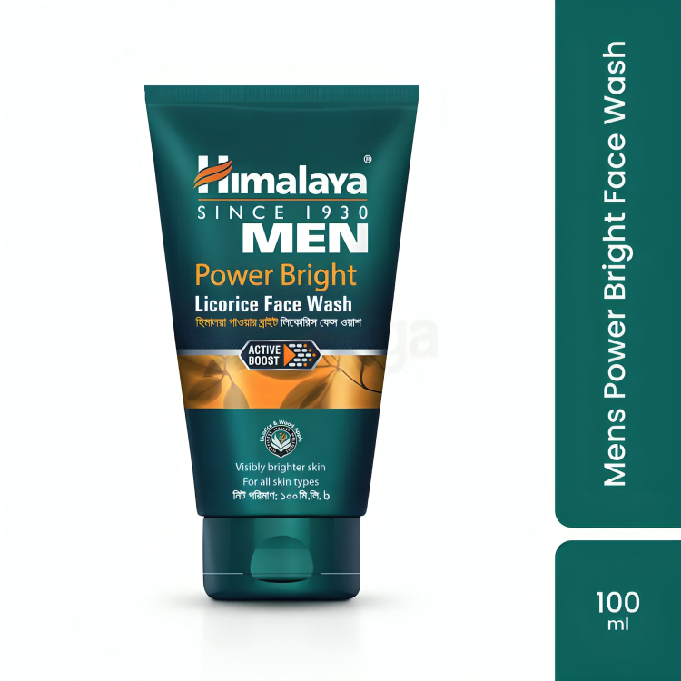 Himalaya Men Power Bright Licorice Face Wash 100 ml