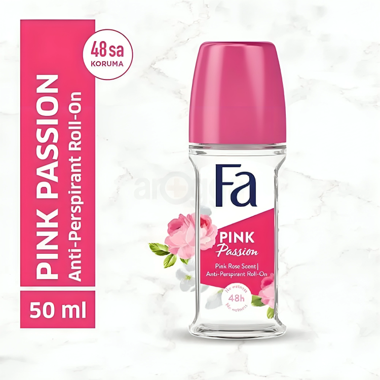Fa Pink Passion Roll On For Women,50 mL