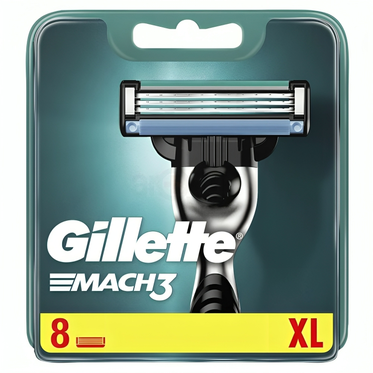 Gillette Mach3 Base Cartridge – Pack of 8
