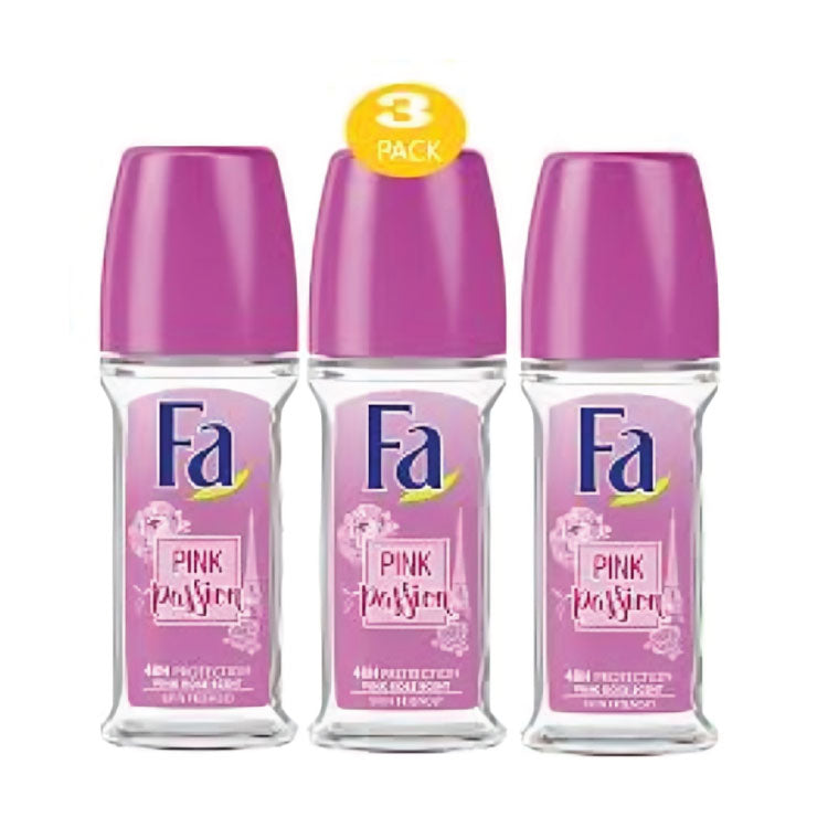 Fa Pink Passion Roll On For Women,50 mL