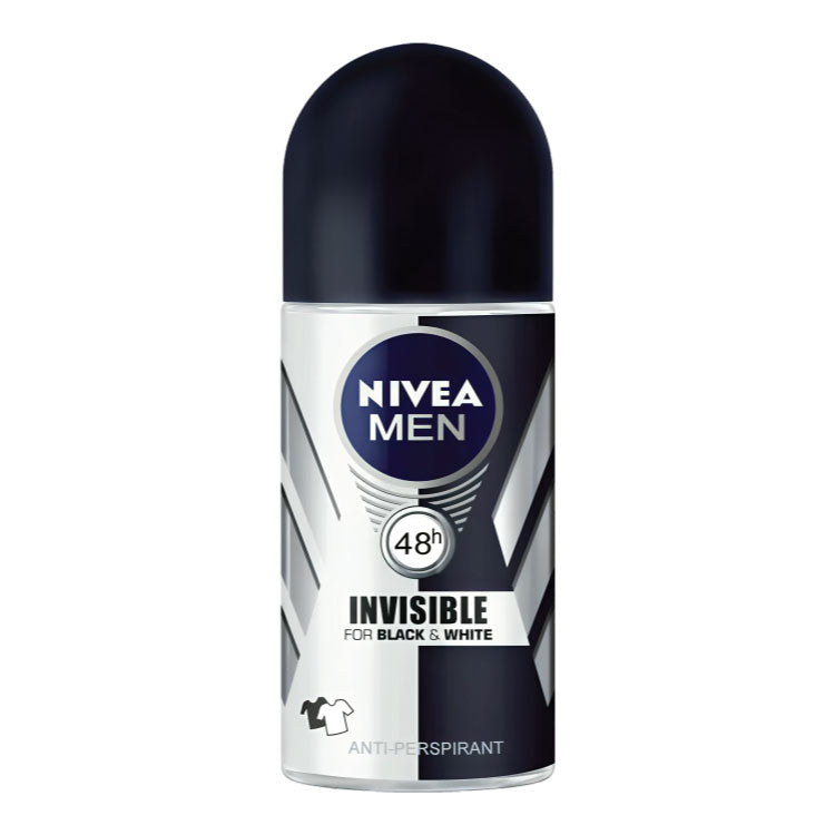 NIVEA Men Black & White Roll-On – 50ml