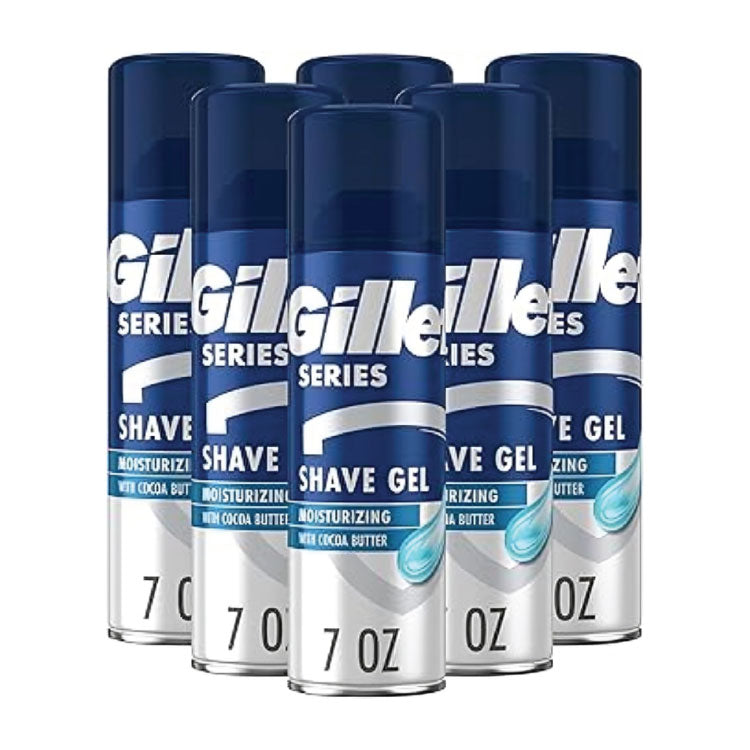 Original Imported, Gillette Series moisturizing, 3X saving gel 200ml (195 gm)