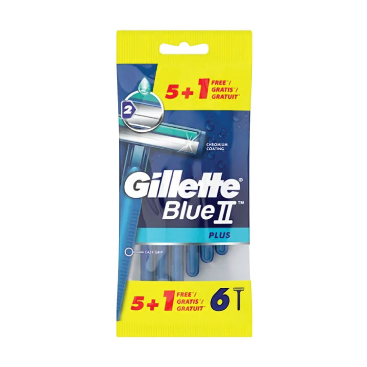 Blue 2 Razor ( 6pcs) Combo