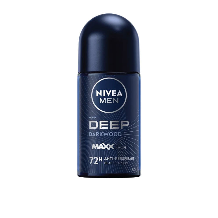 Nivea For Men Deodorant Roll On Dimension Dark Wood Anti Perspirant - 50ML