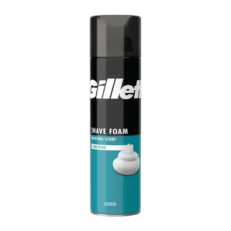 Gillette Saving Foam (Regular,Sensitive,Menthol) 198(200ml)