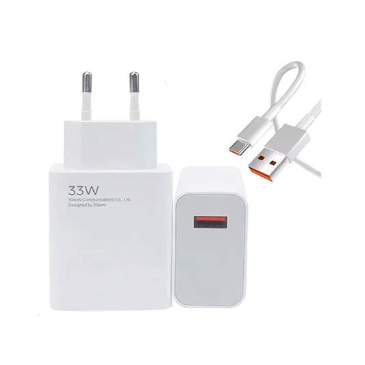 Xiaomi 33W Power Adapter Suit with Type-C Cable