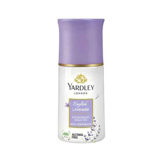 Yardley English Lavender Deodorant Roll On, 50 ml